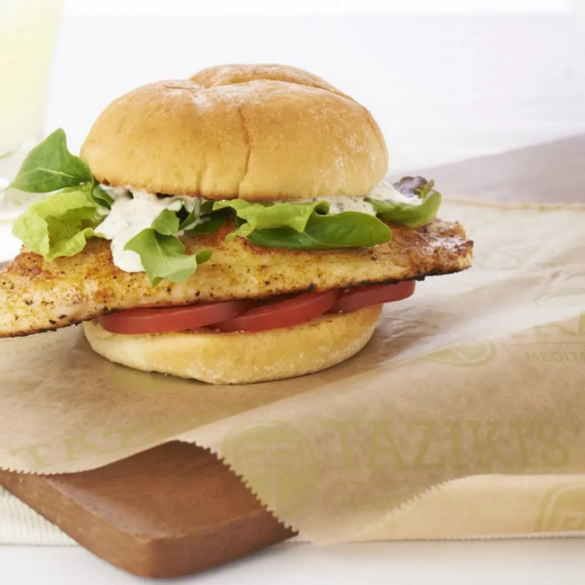 Grilled Fish Sandwich
