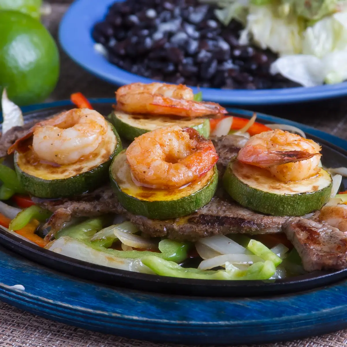 Grilled Shrimp Fajitas