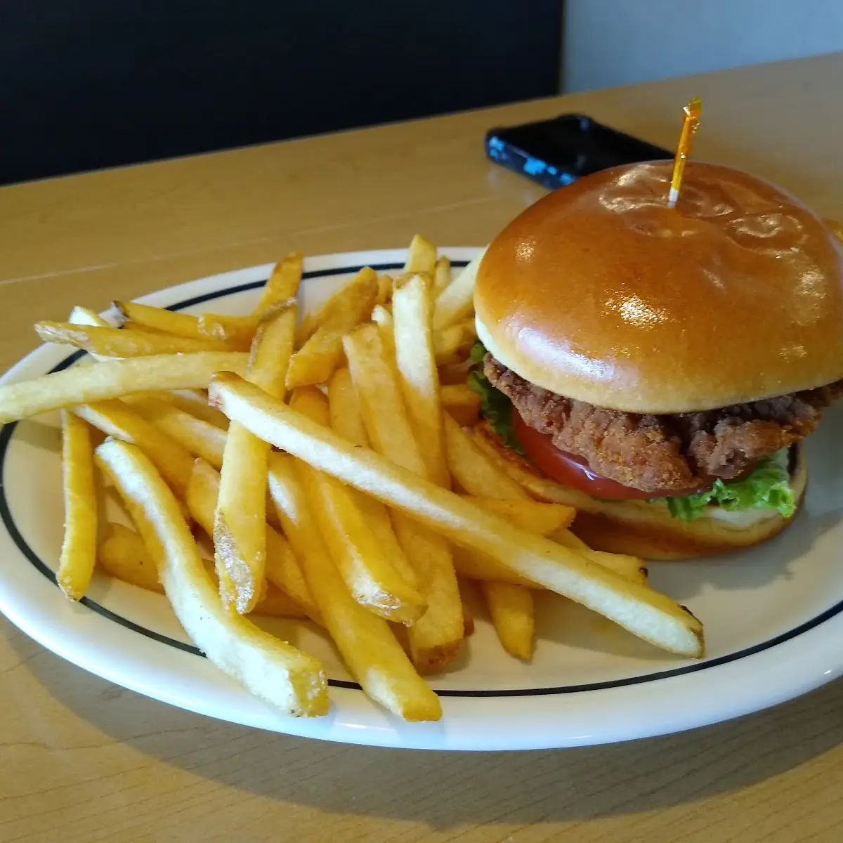Crispy Chicken Sandwich Meal