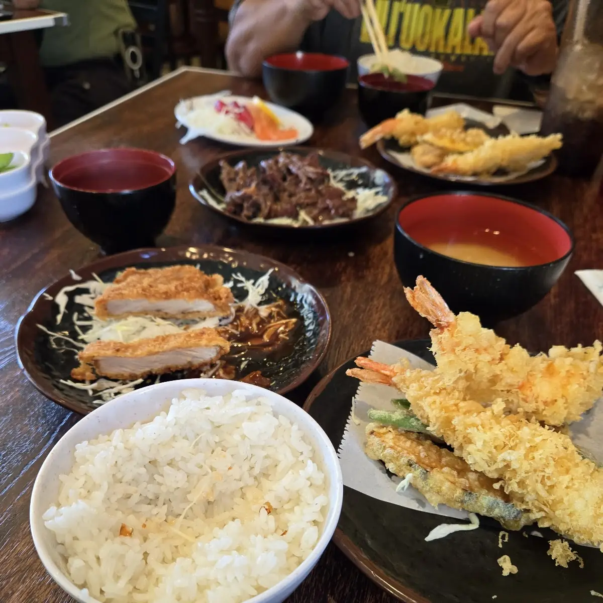 Shrimp Tempura & Tonkatsu