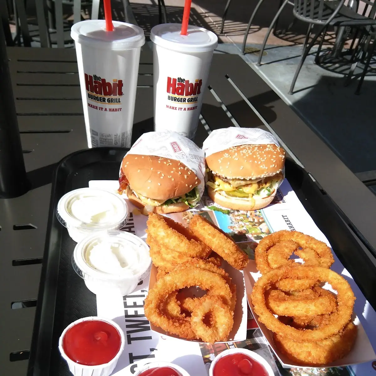 Onions Rings and Charburger