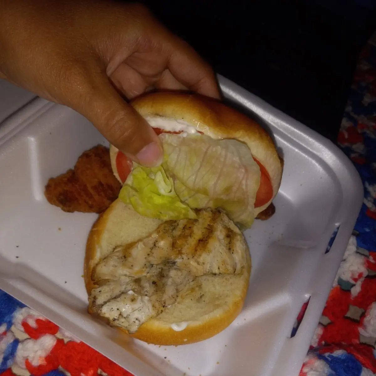Tray with Fries and White Cheddar Bites