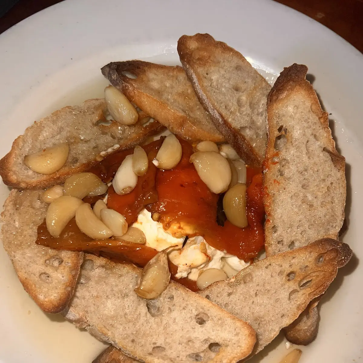 Roasted Red Pepper and Goat Cheese