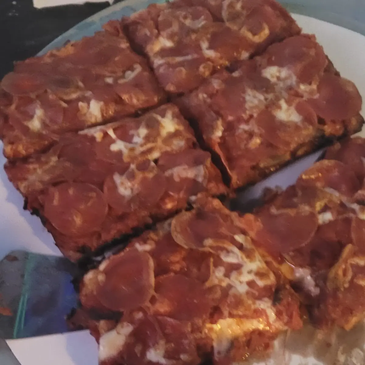Deep Dish Pepperoni Pizza