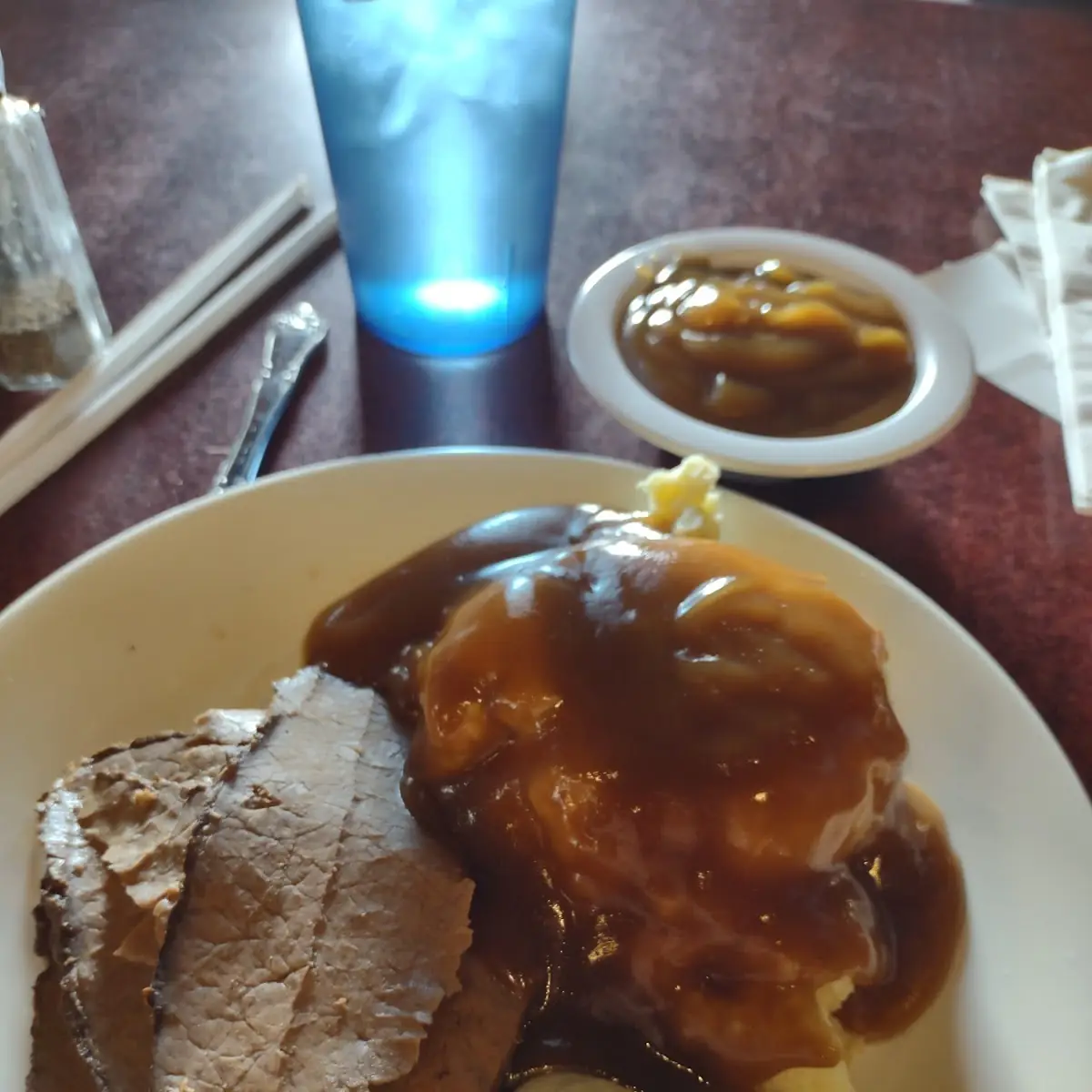 Roast Beef and Mashed Potatoes