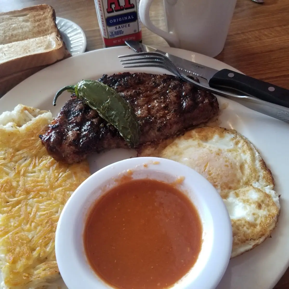 New York Steak Desayuno