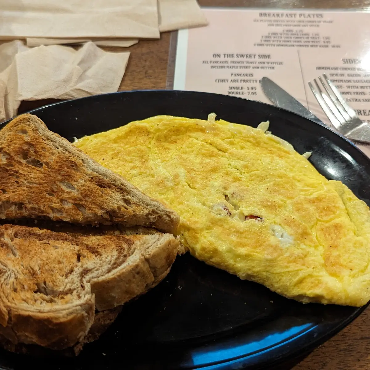 Ham & Cheese Omelette