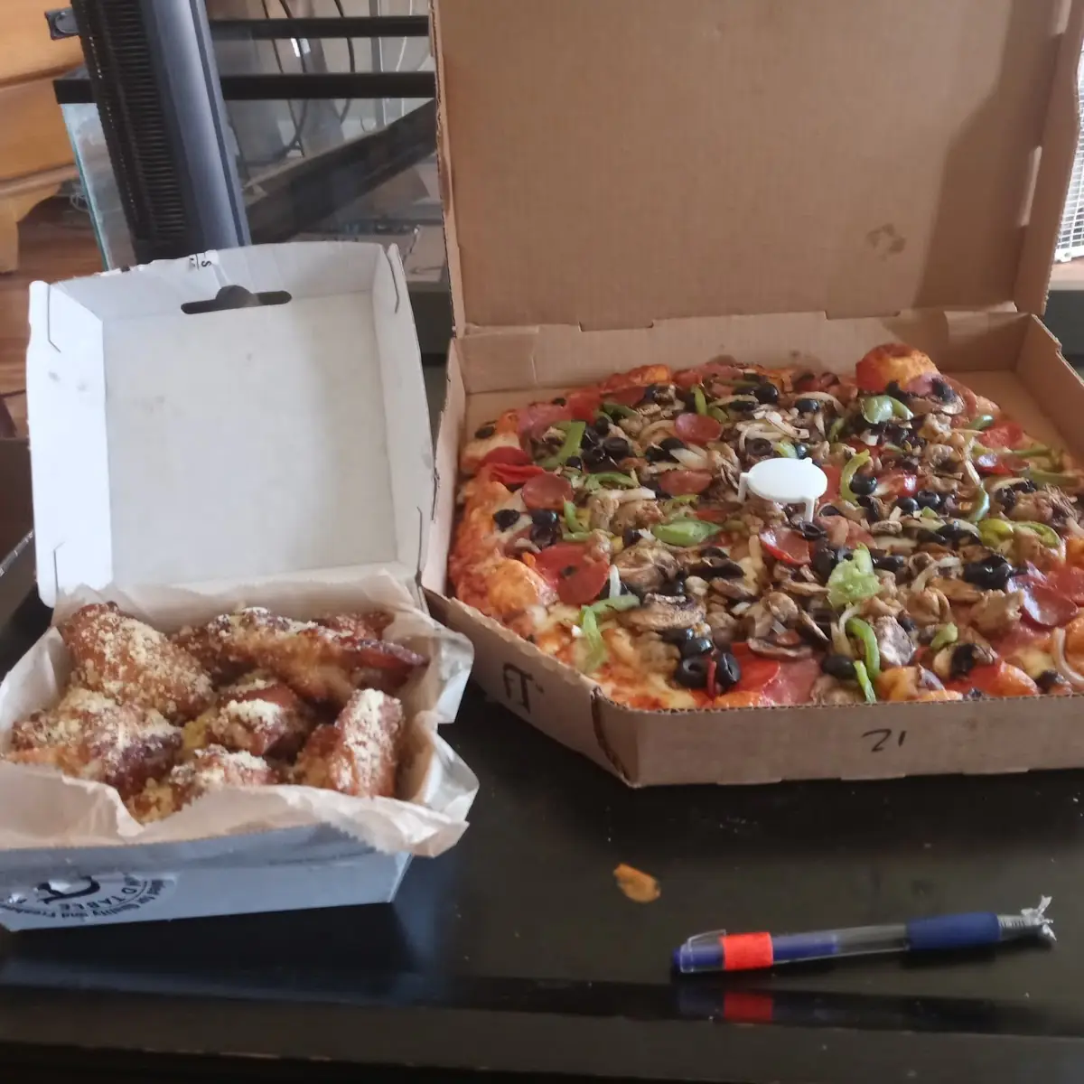 Meat Lover's Pizza Bread Sticks