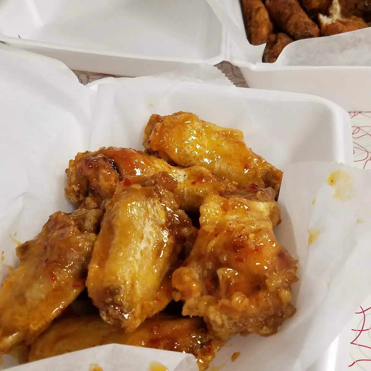 Garlic Parm Wings