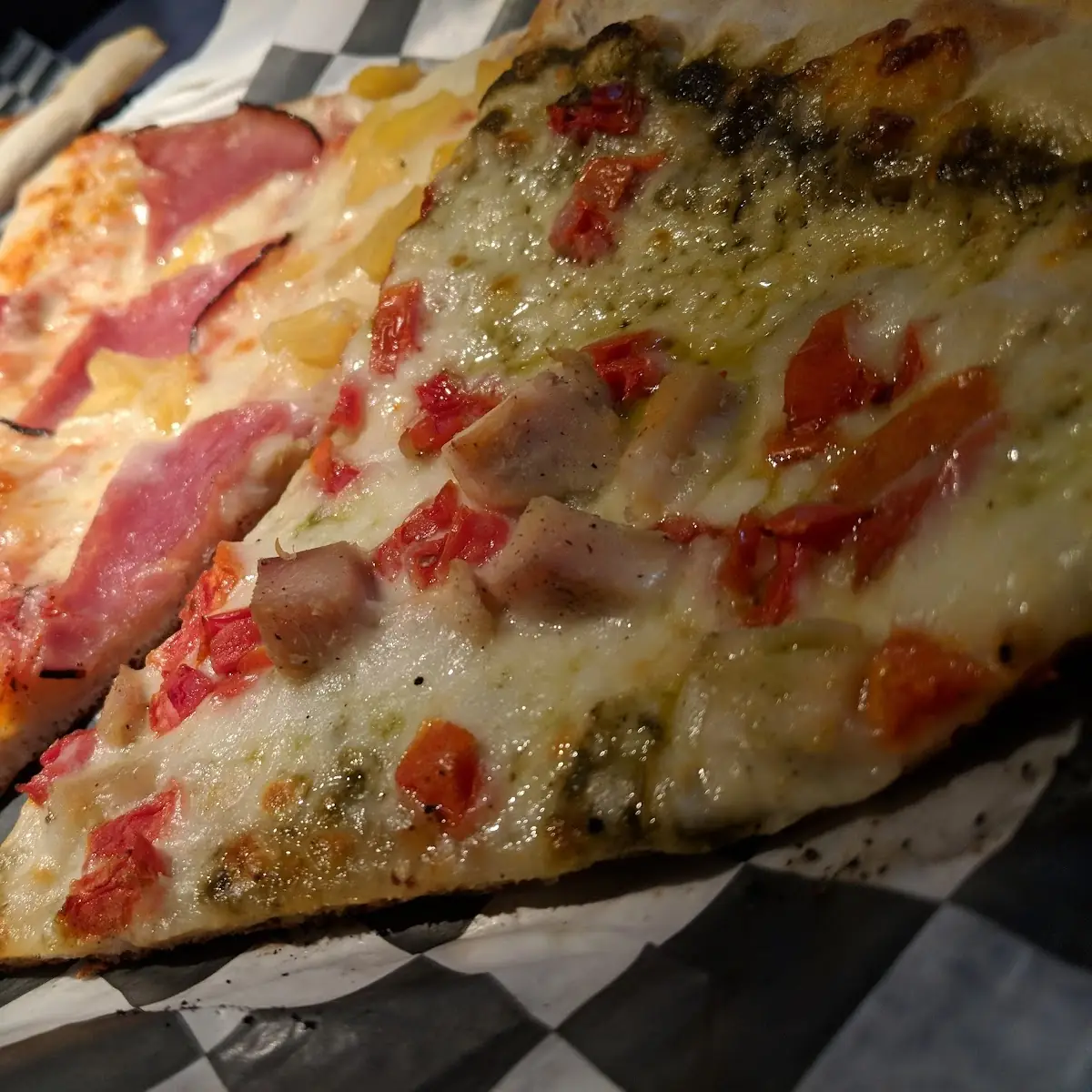 Pesto Chicken Pizza