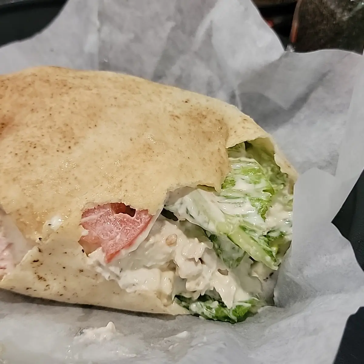 Chicken Salad in a Pita Pocket