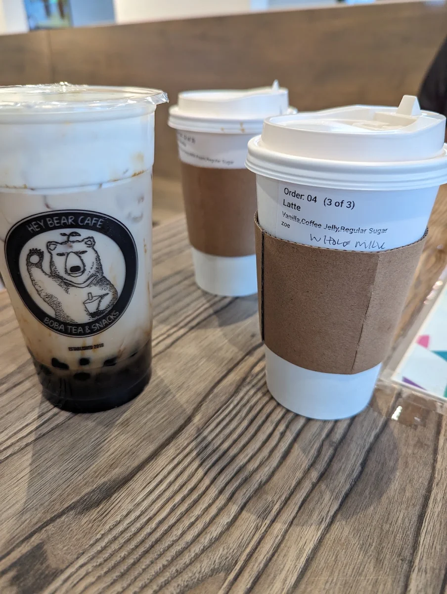 Brown Sugar Black Milk Tea with Boba