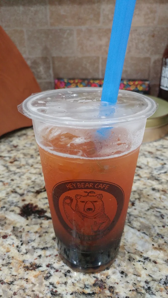 Guava Green Tea Bubble Tea