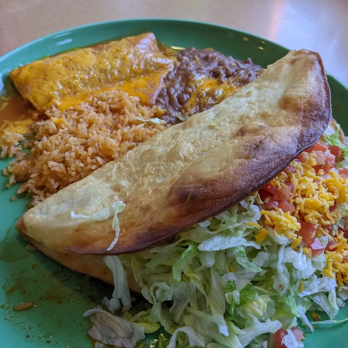 Enchilada Taco Chile Relleno