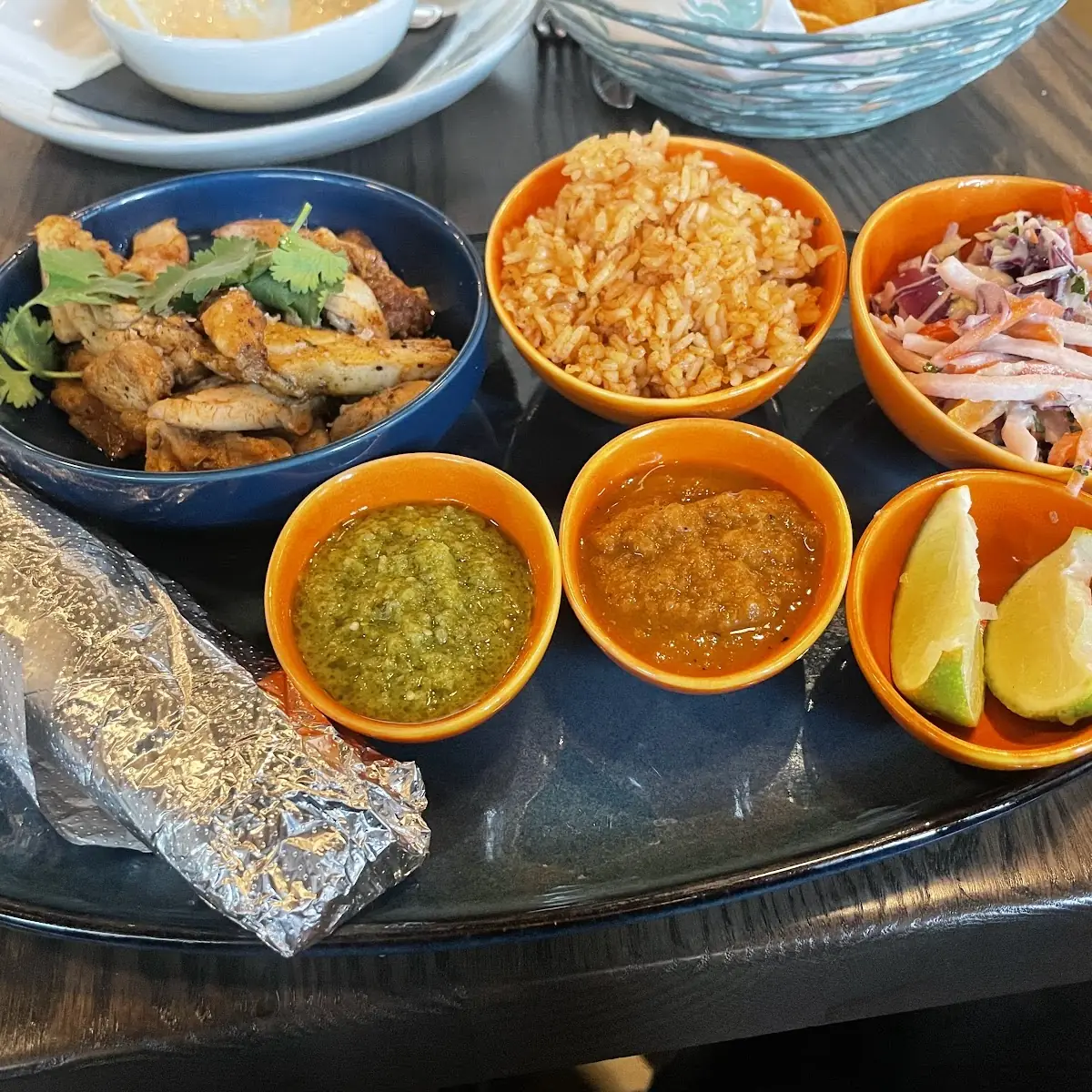 Chicken Tacos Platter