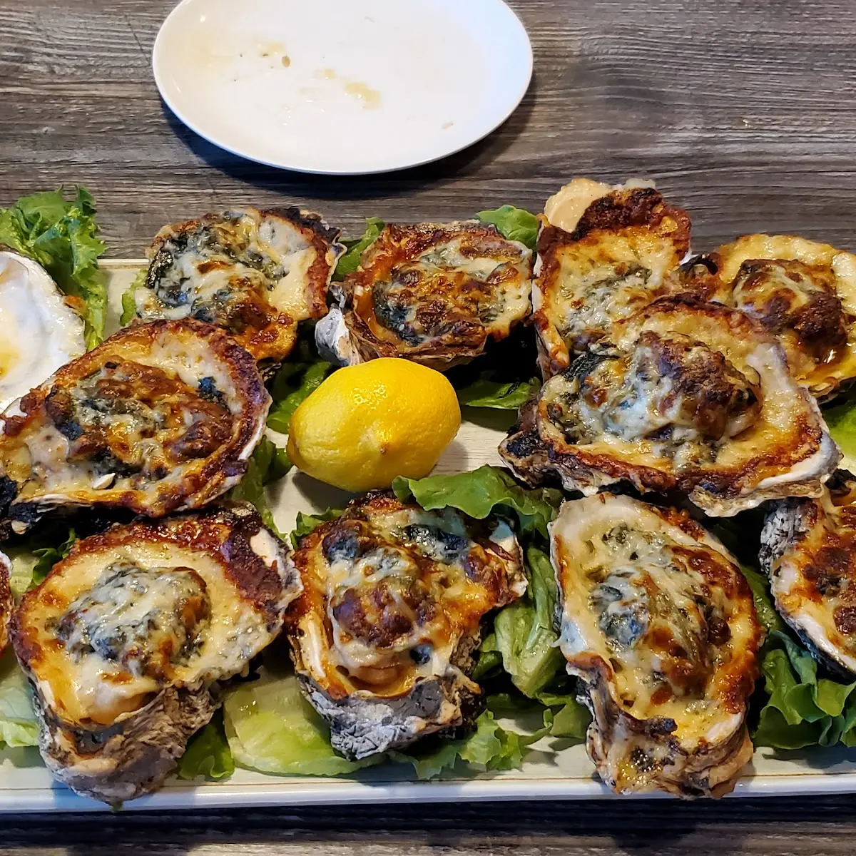 Oysters Rockefeller