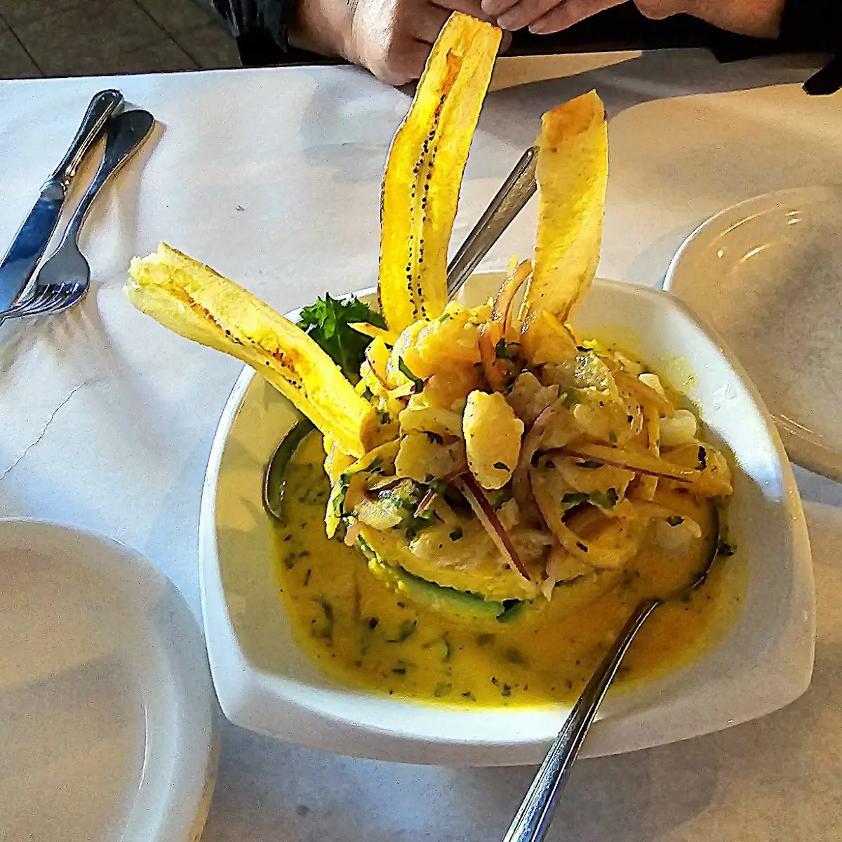 Causa Rellena con Camarones