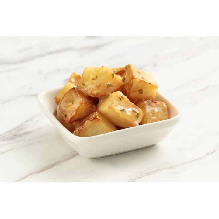Glazed Garlic Potatoes, Koryo Korean Barbeque
