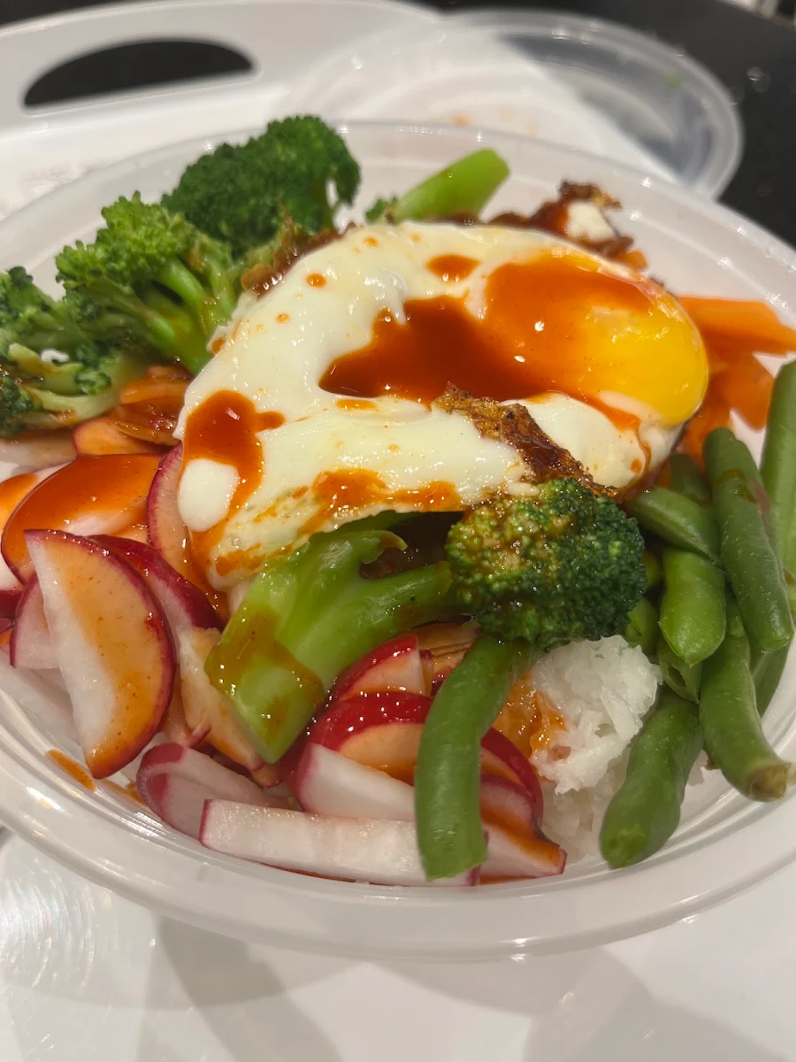 Vegetarian Bimbimbap, Koryo Korean Barbeque