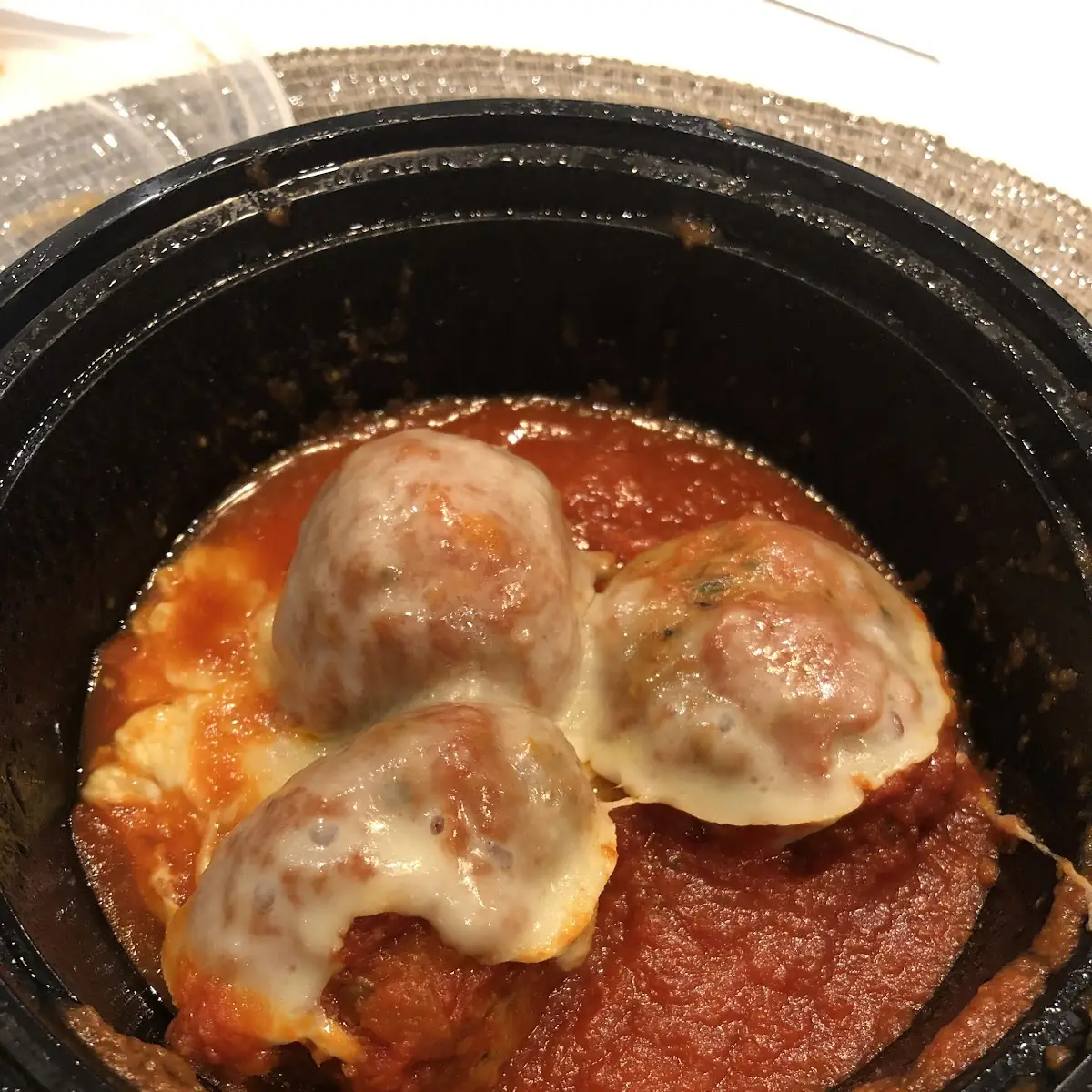 Meatball Parmigiana