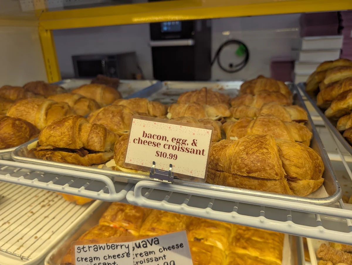 Bacon Egg & Cheese Croissants