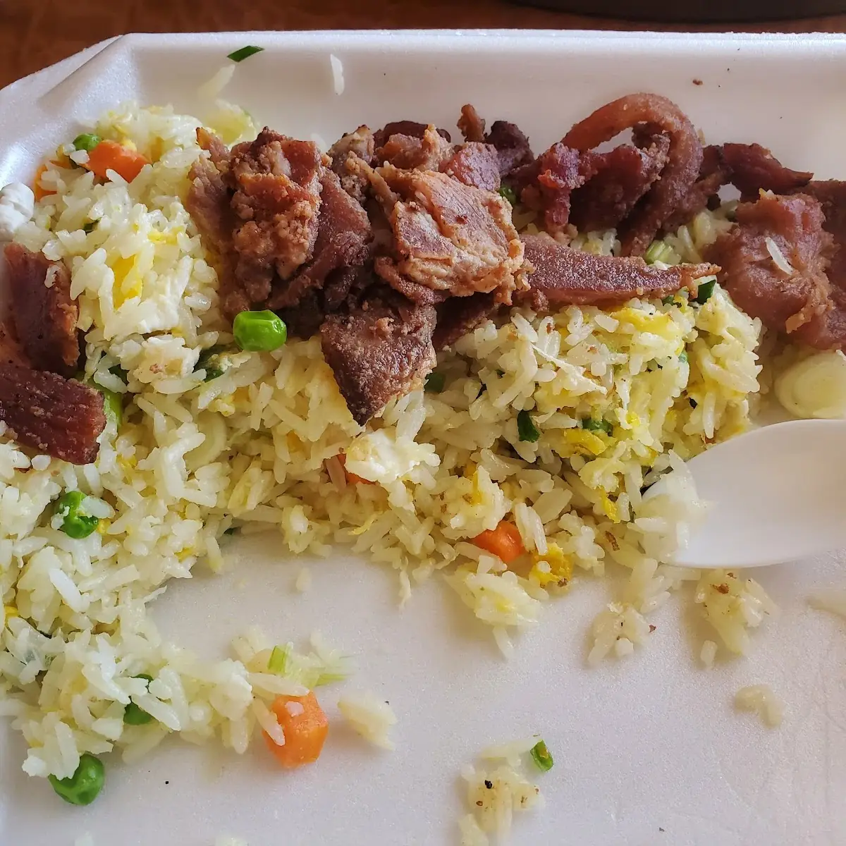 Beef Rib Eye Steak over Fried Rice