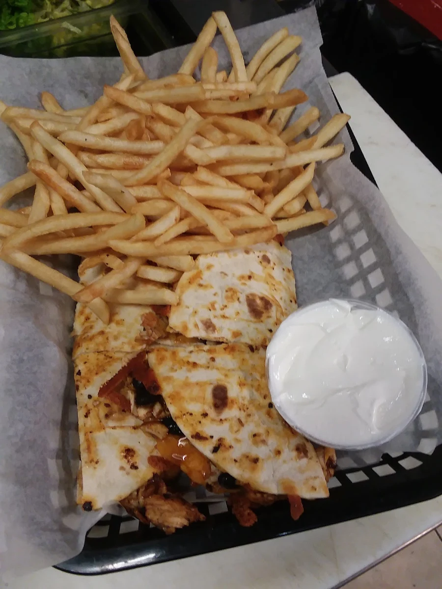 Kid Chicken Quesadilla