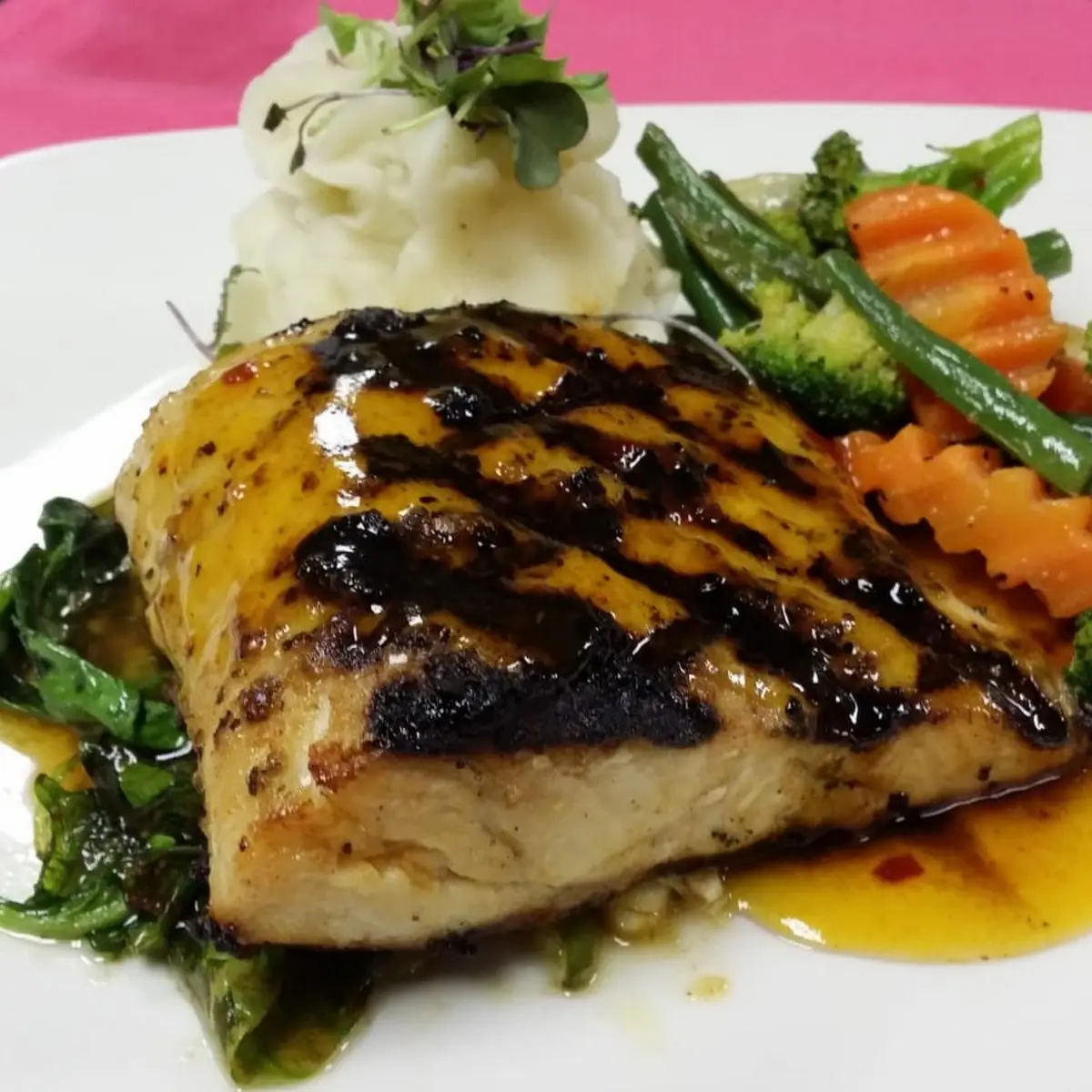 Chili Glazed Salmon