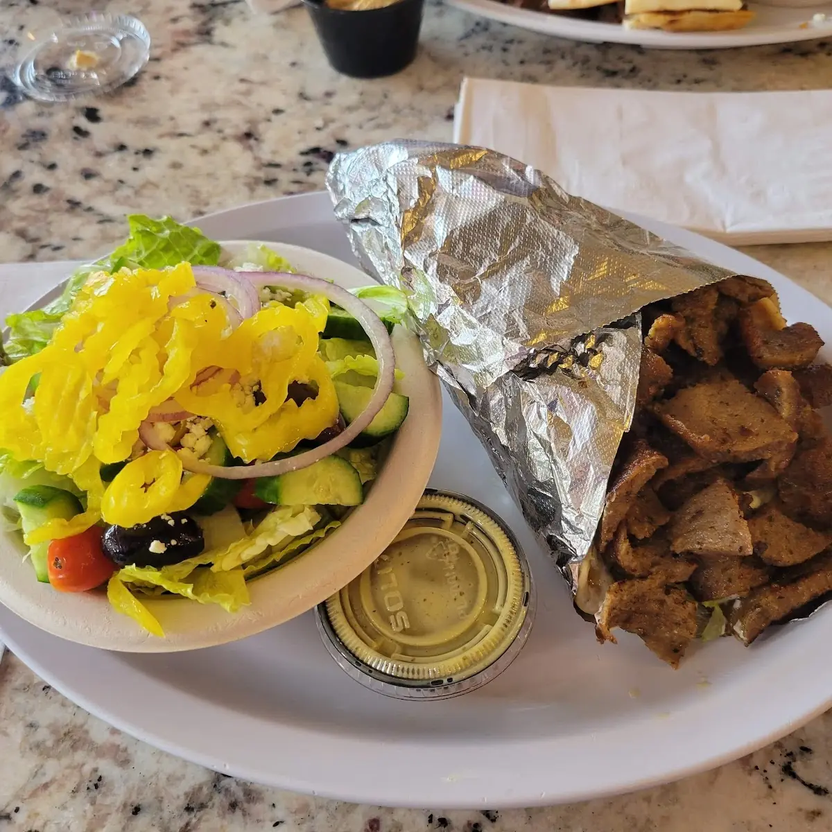 Lamb Gyro Sandwich