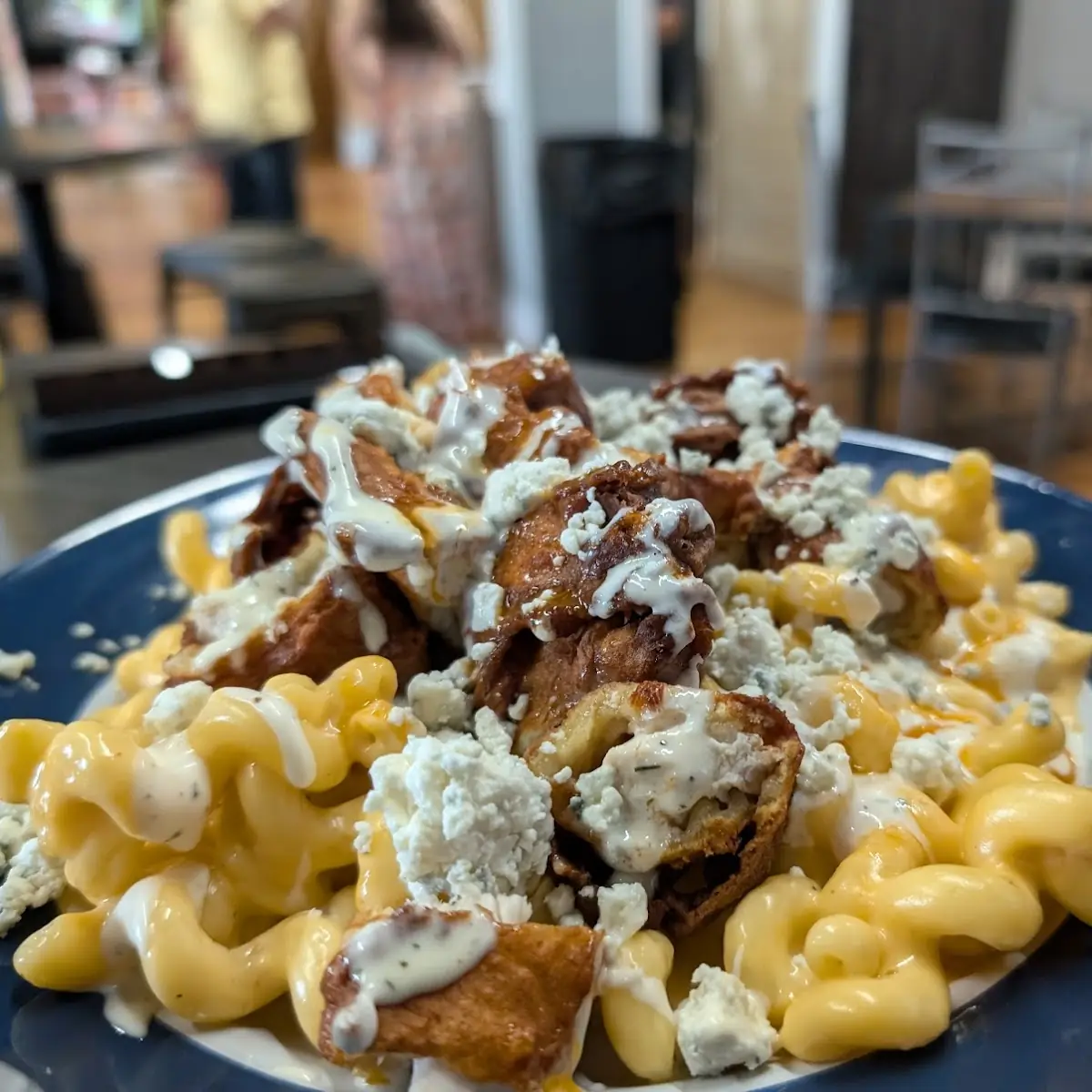 Buffalo Chicken Mac and Cheese