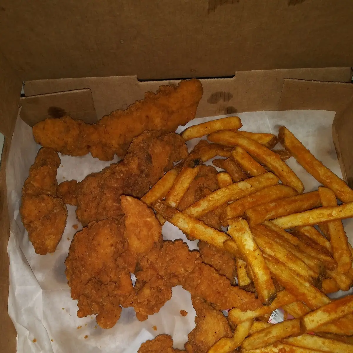 Chicken Strips with Fries
