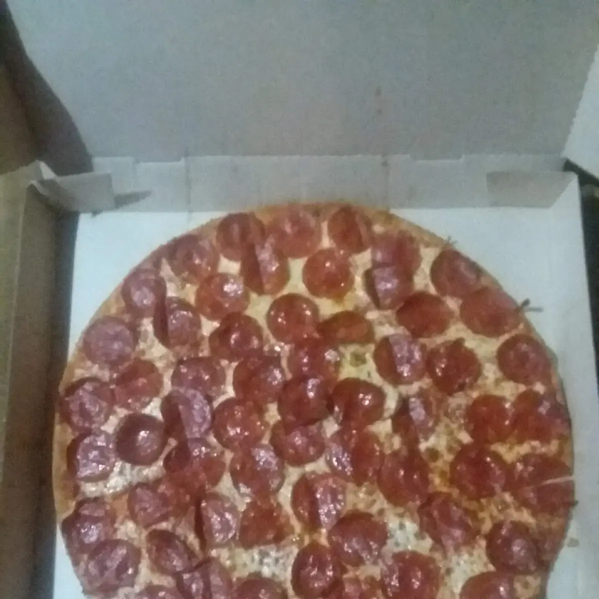 Thin Crust Pepperon Pizza