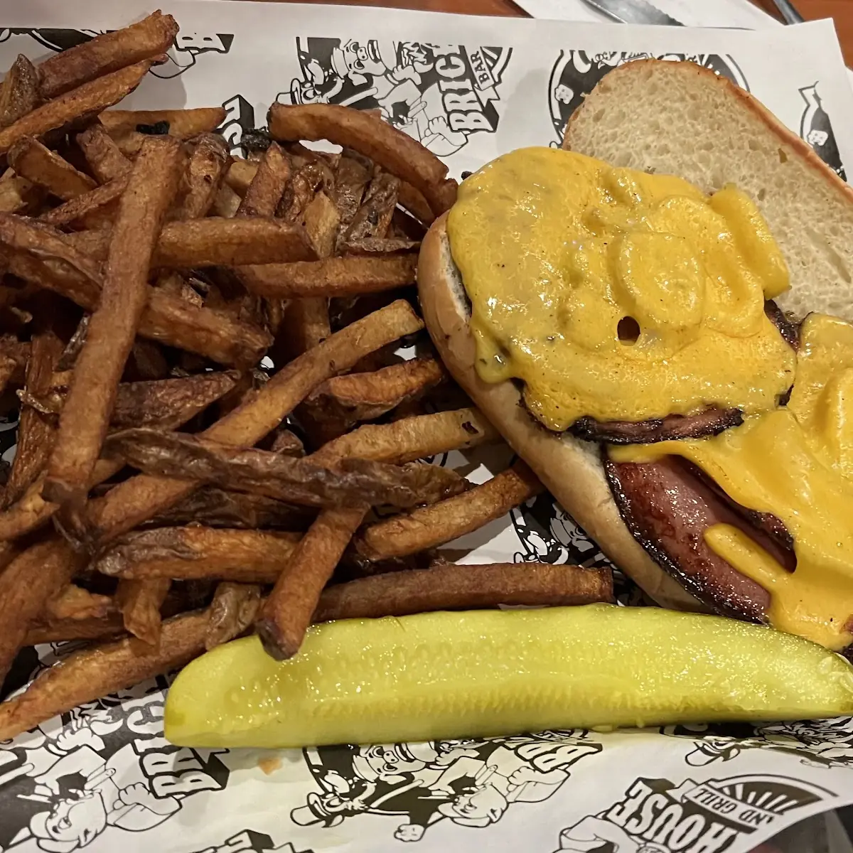 Fried Bologna and Cheese Sub
