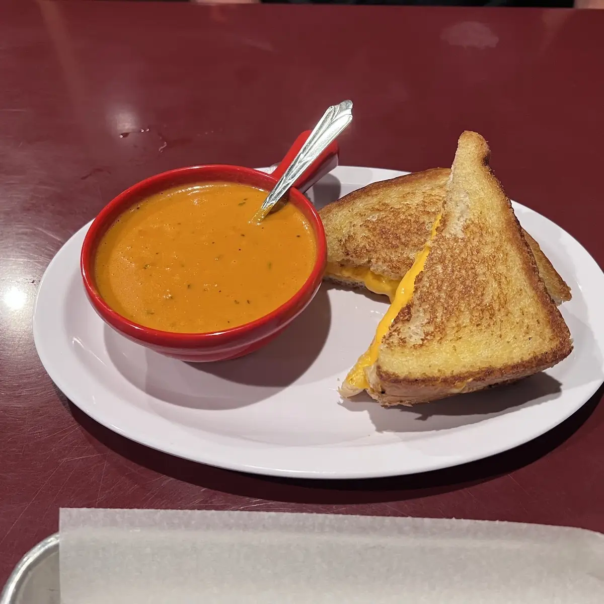 Tomato Soup and a Grilled Cheese