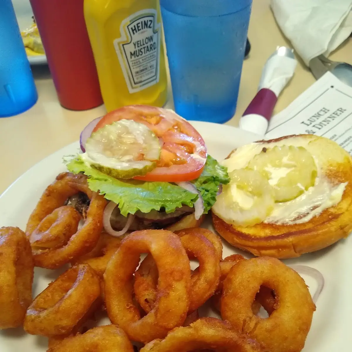 Pineapple Ham & Swiss Burger