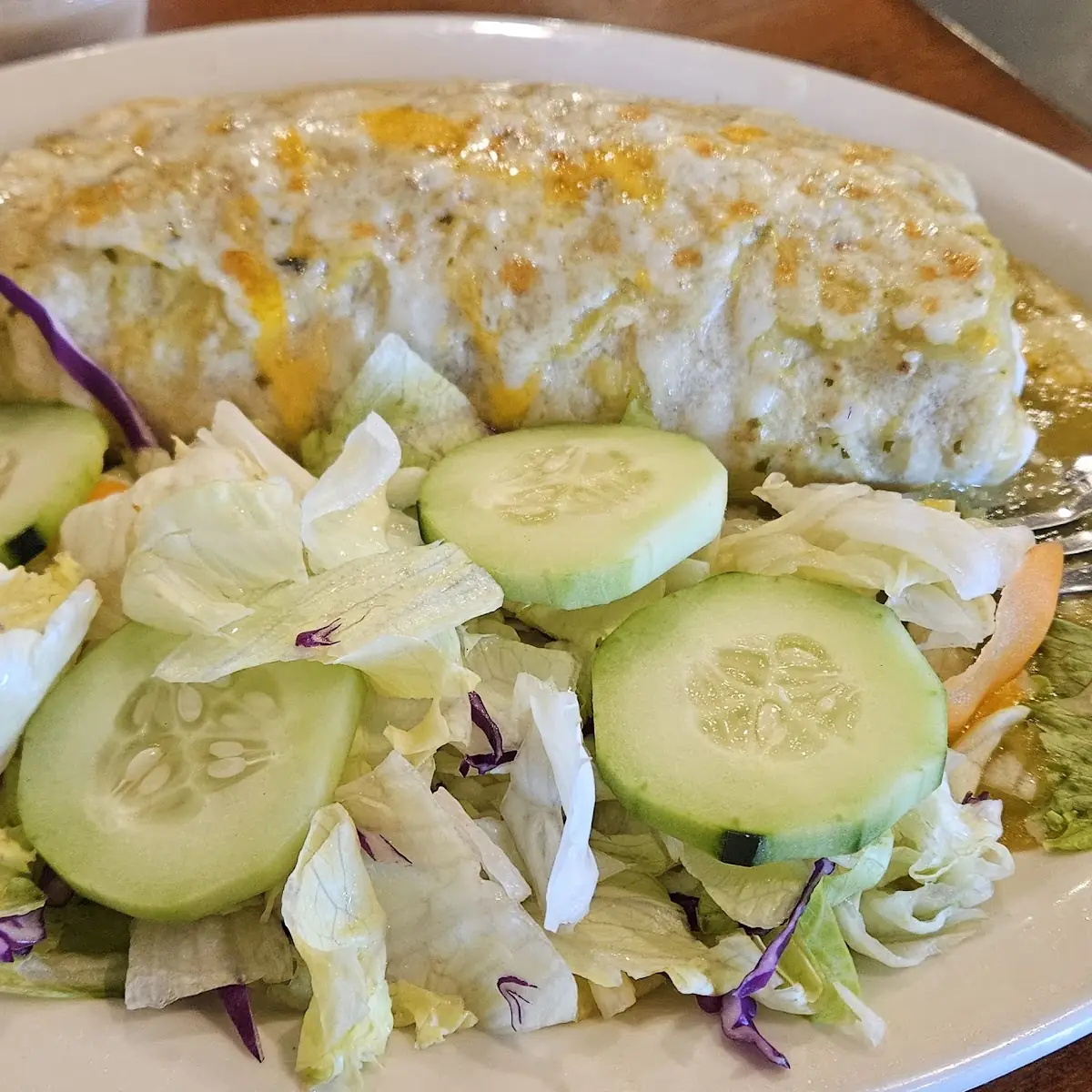 Shredded Chicken Burrito Especial