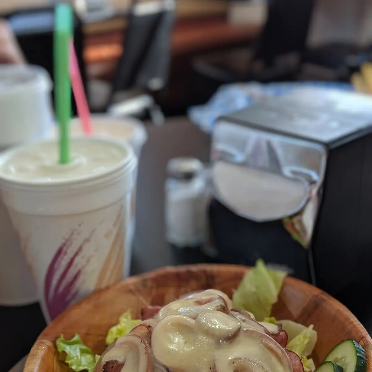 Pastrami Burger Salad