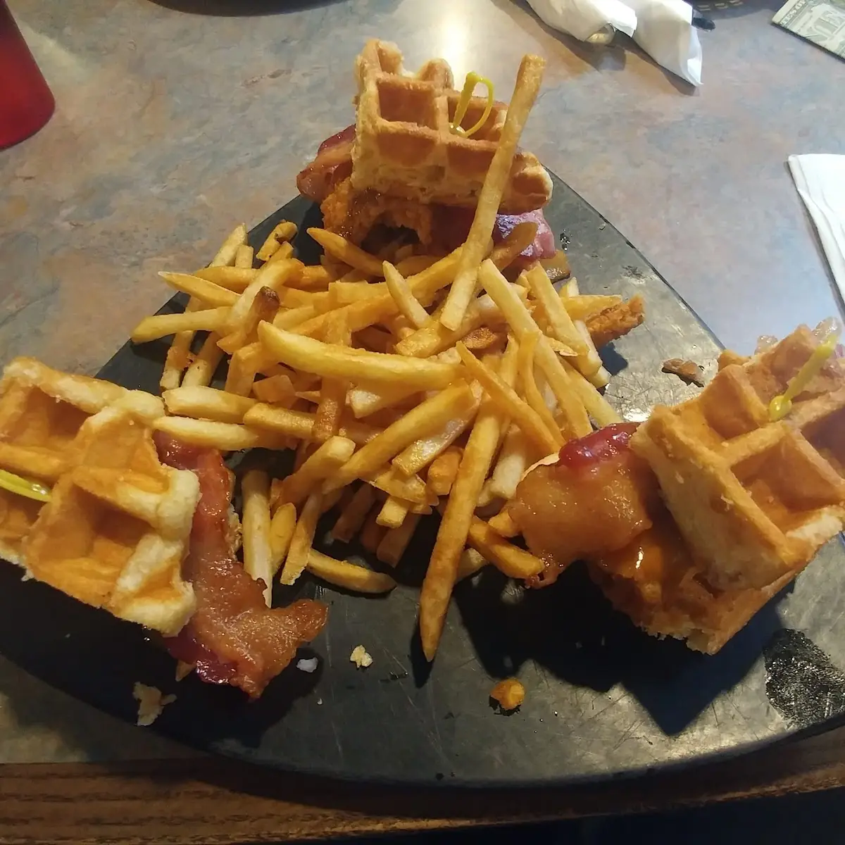 Chicken Waffle Sliders