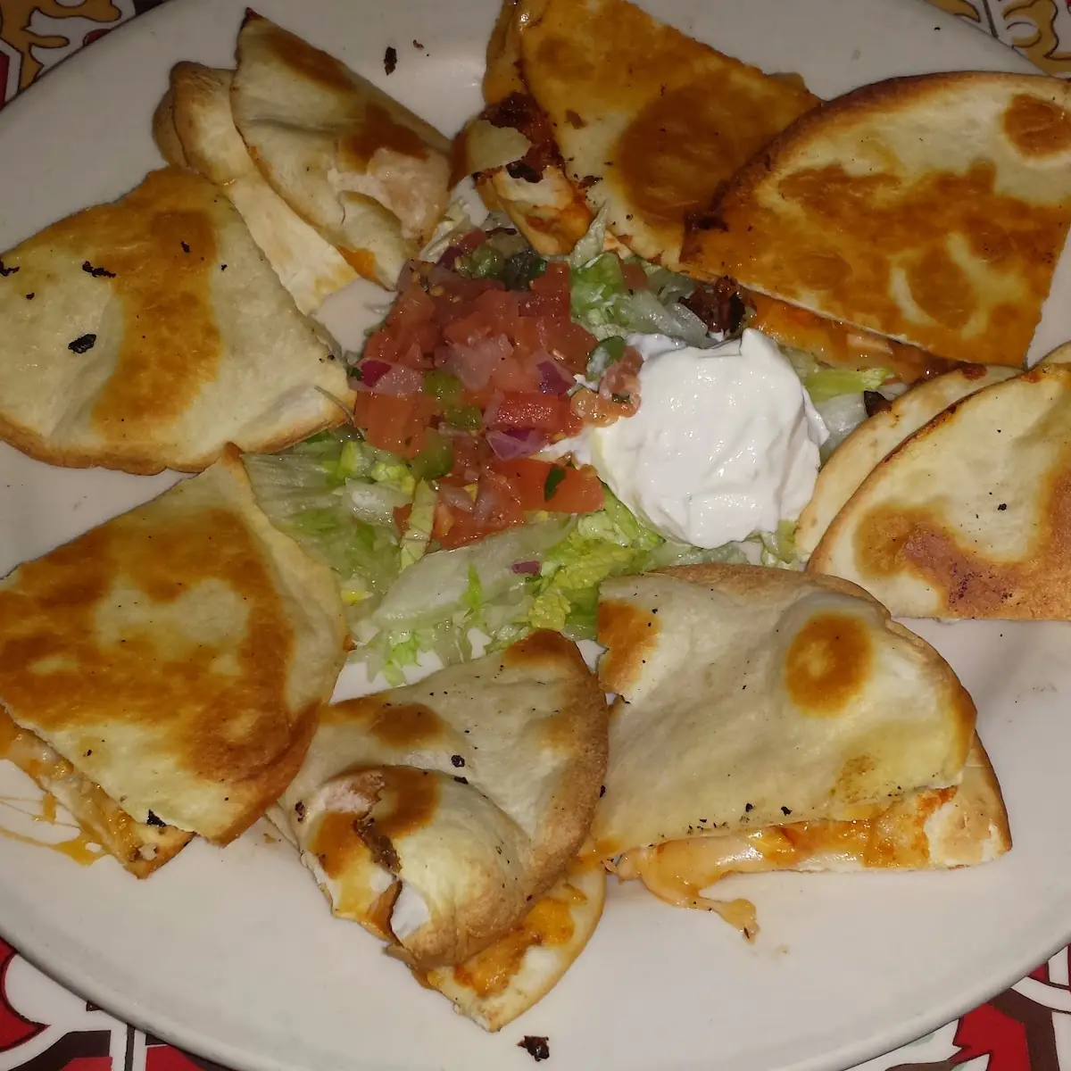 Chicken Quesadillas