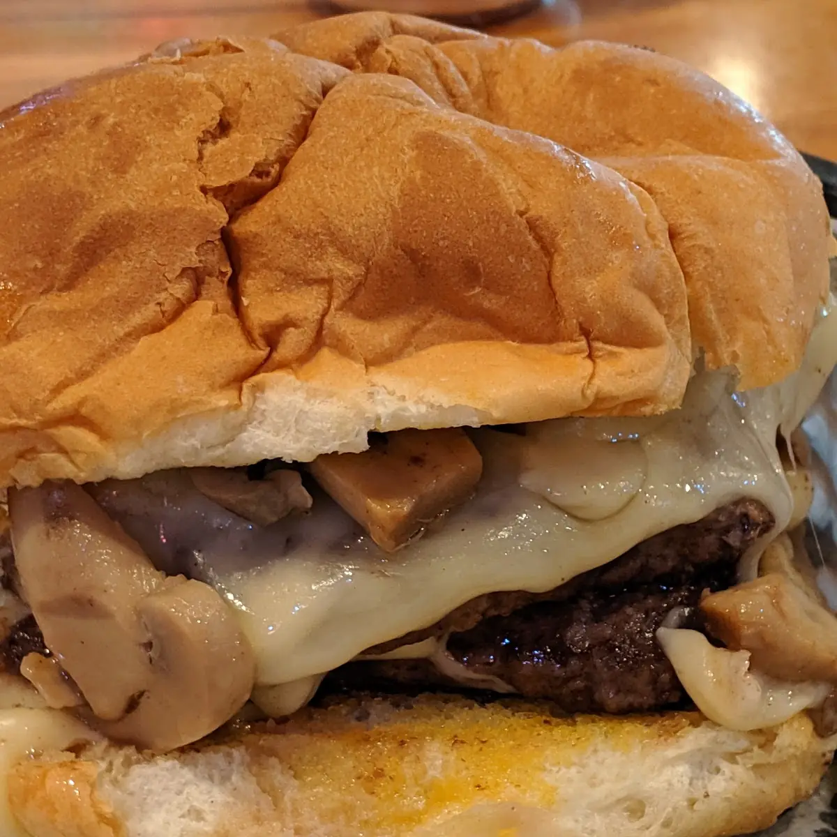 Mushrooms & Swiss Burger
