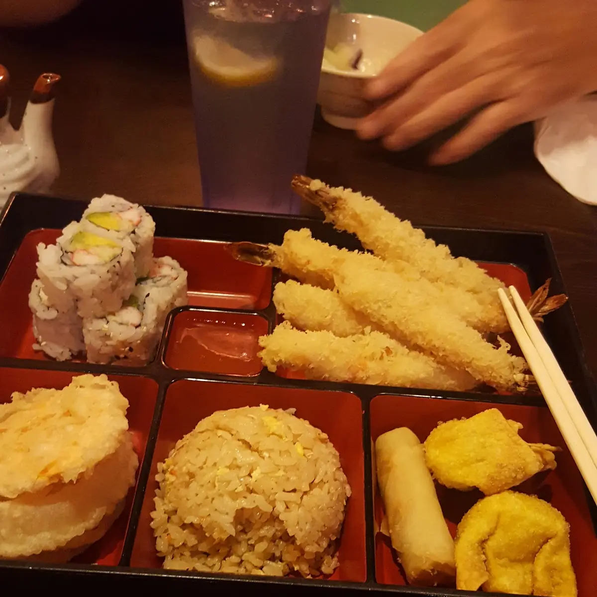 Shrimp Tempura Bento