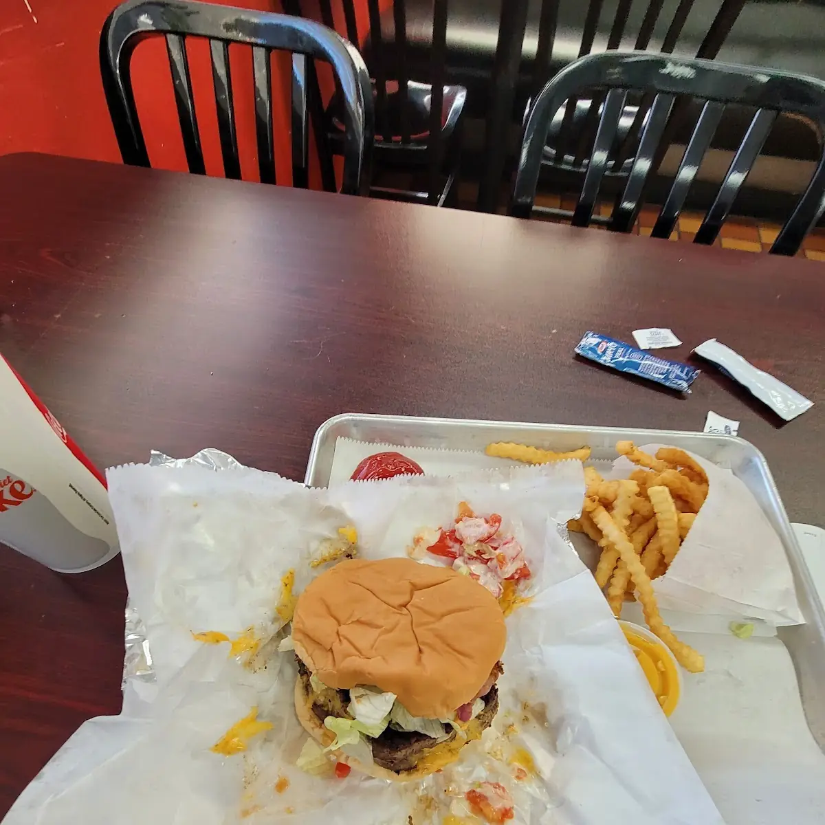 2 1 3rd lb Bacon Cheese Burger Combo