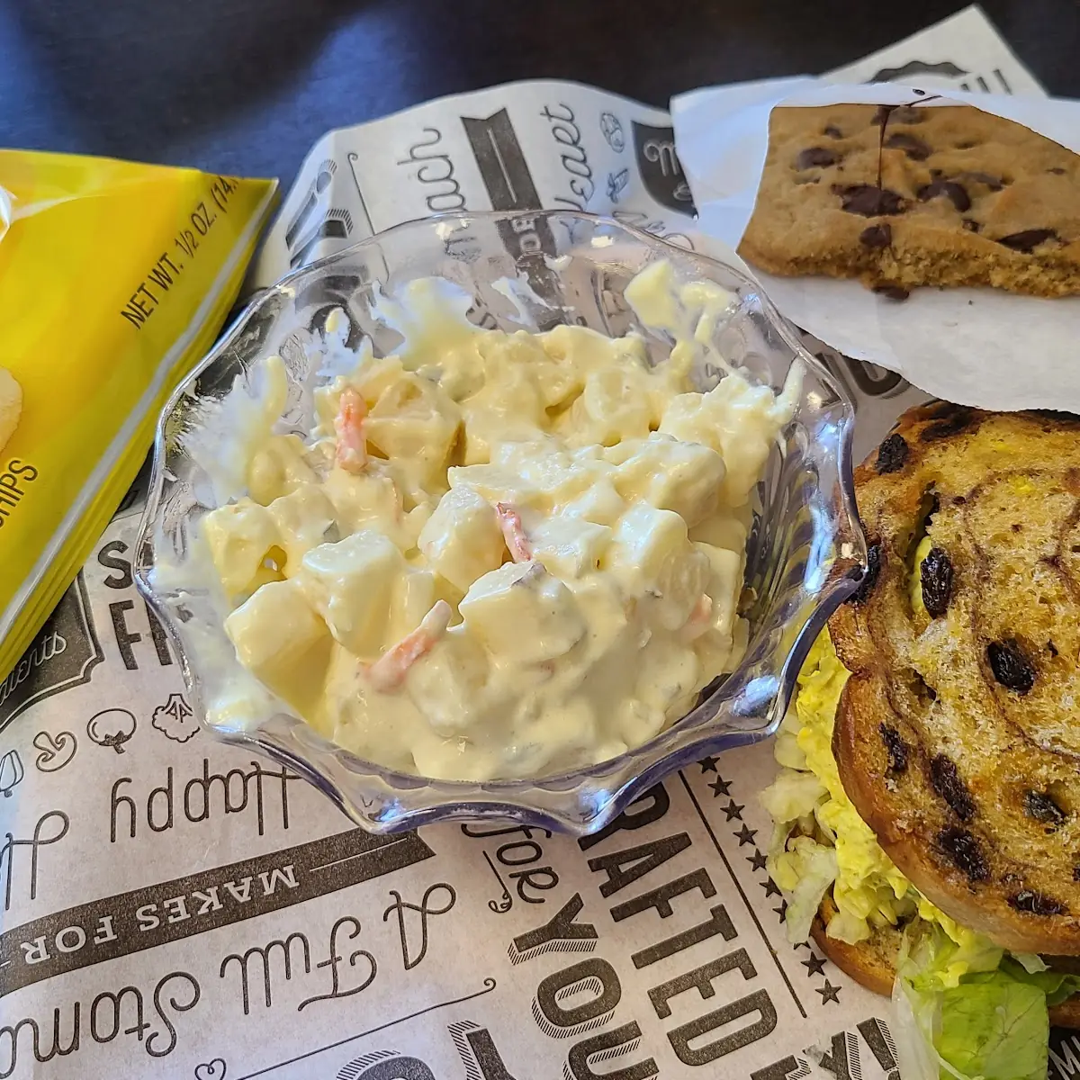 Curry Chicken Salad Sandwich