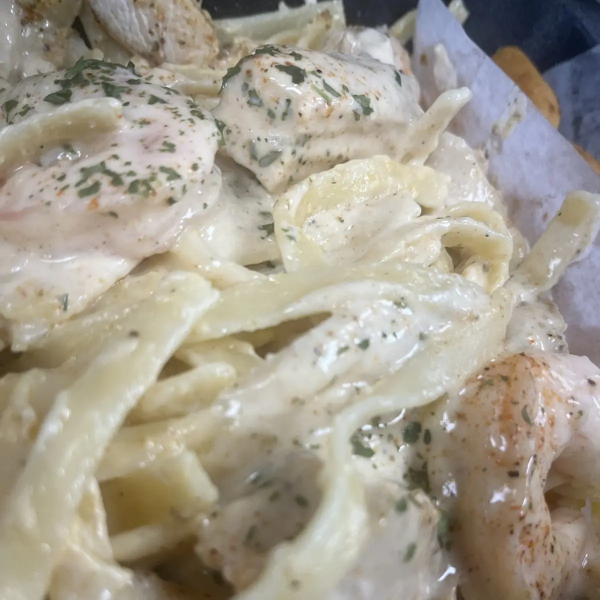 Shrimp Alfredo