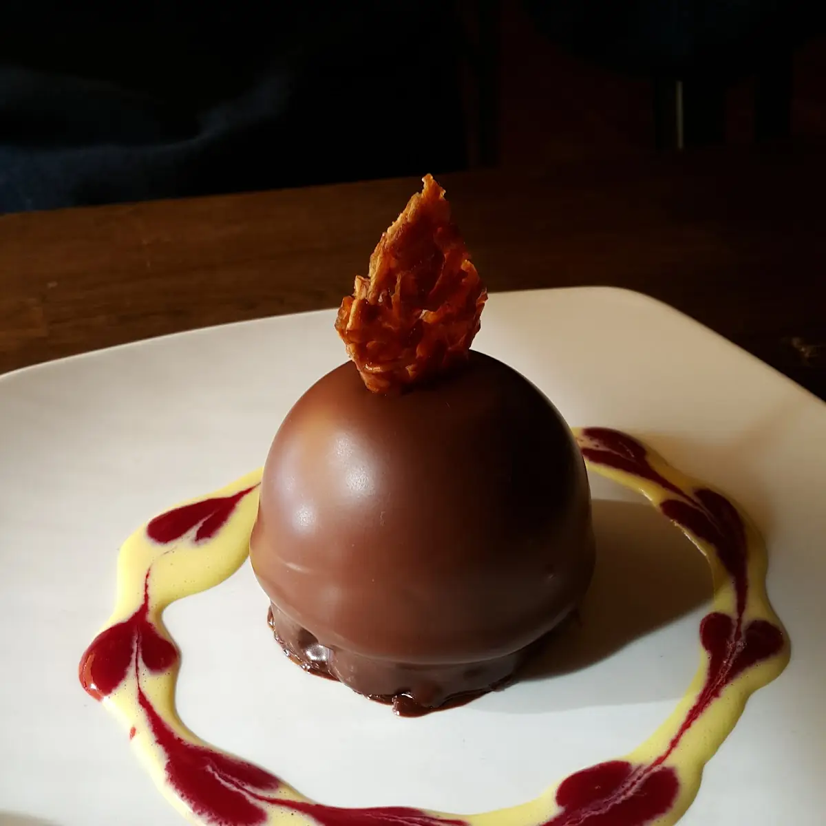 Chocolate Bomb Dessert