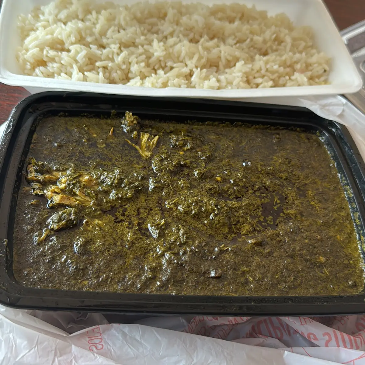Liberian Cassava Leaf Sauce