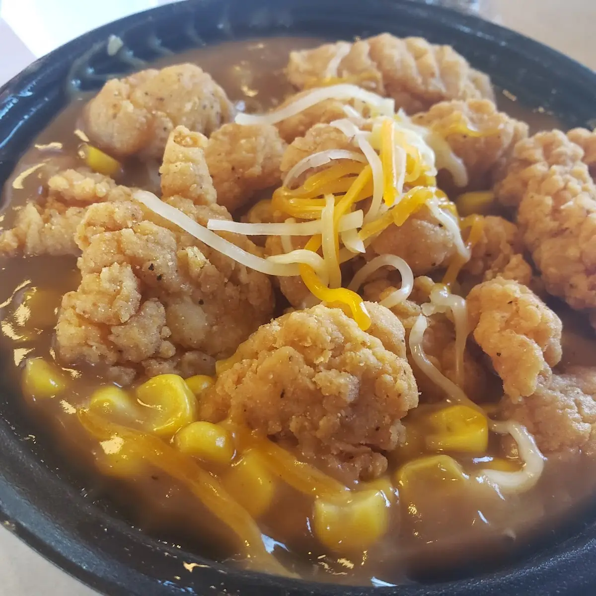 Mashed Potatoes and Gravy Corn Fried Chicken
