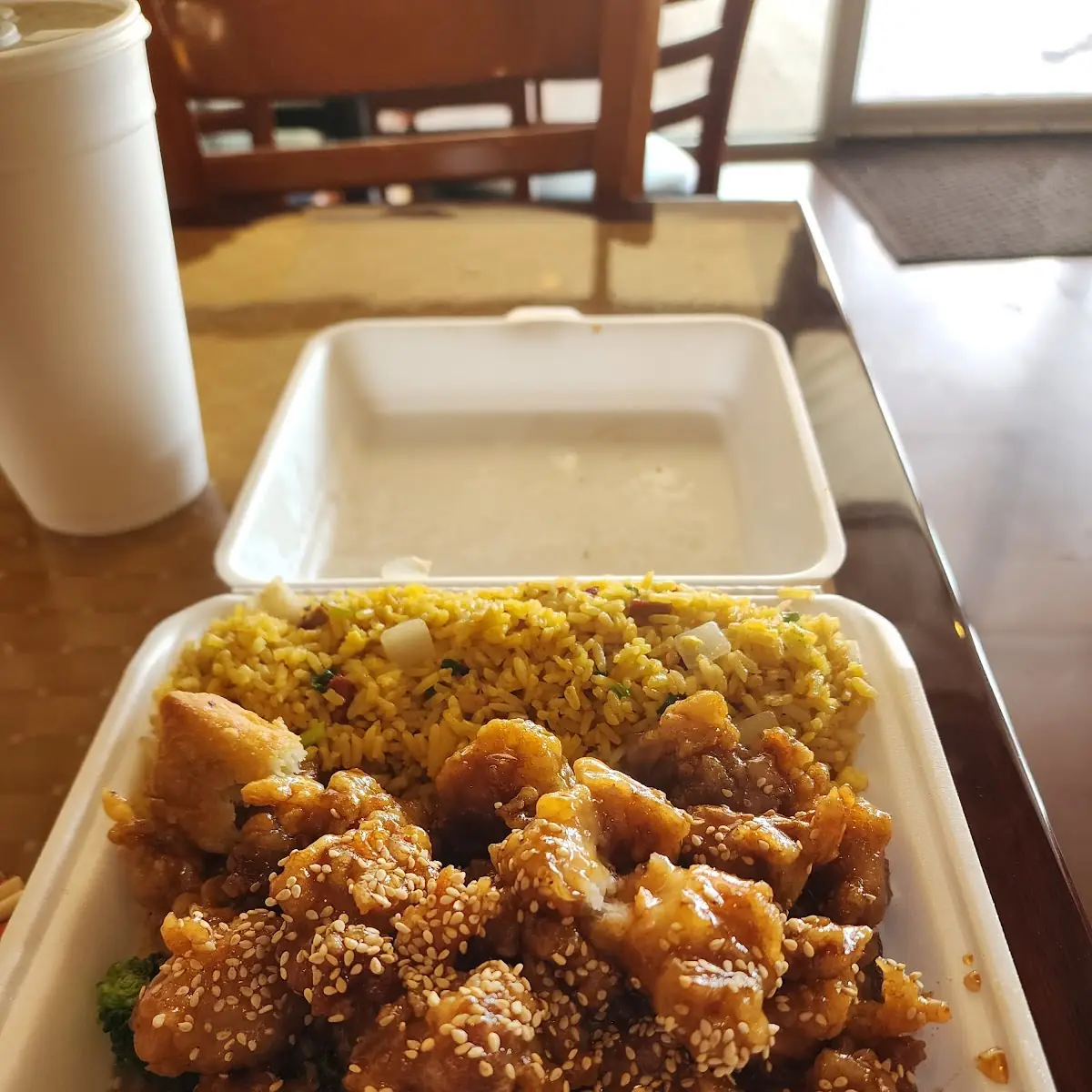 Sesame Chicken Combo