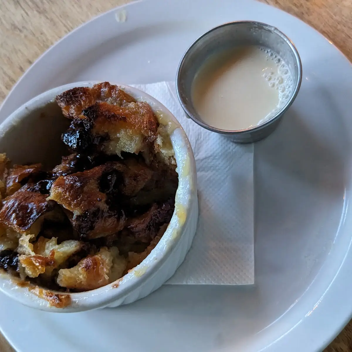 Chocolate Chip Bread Pudding