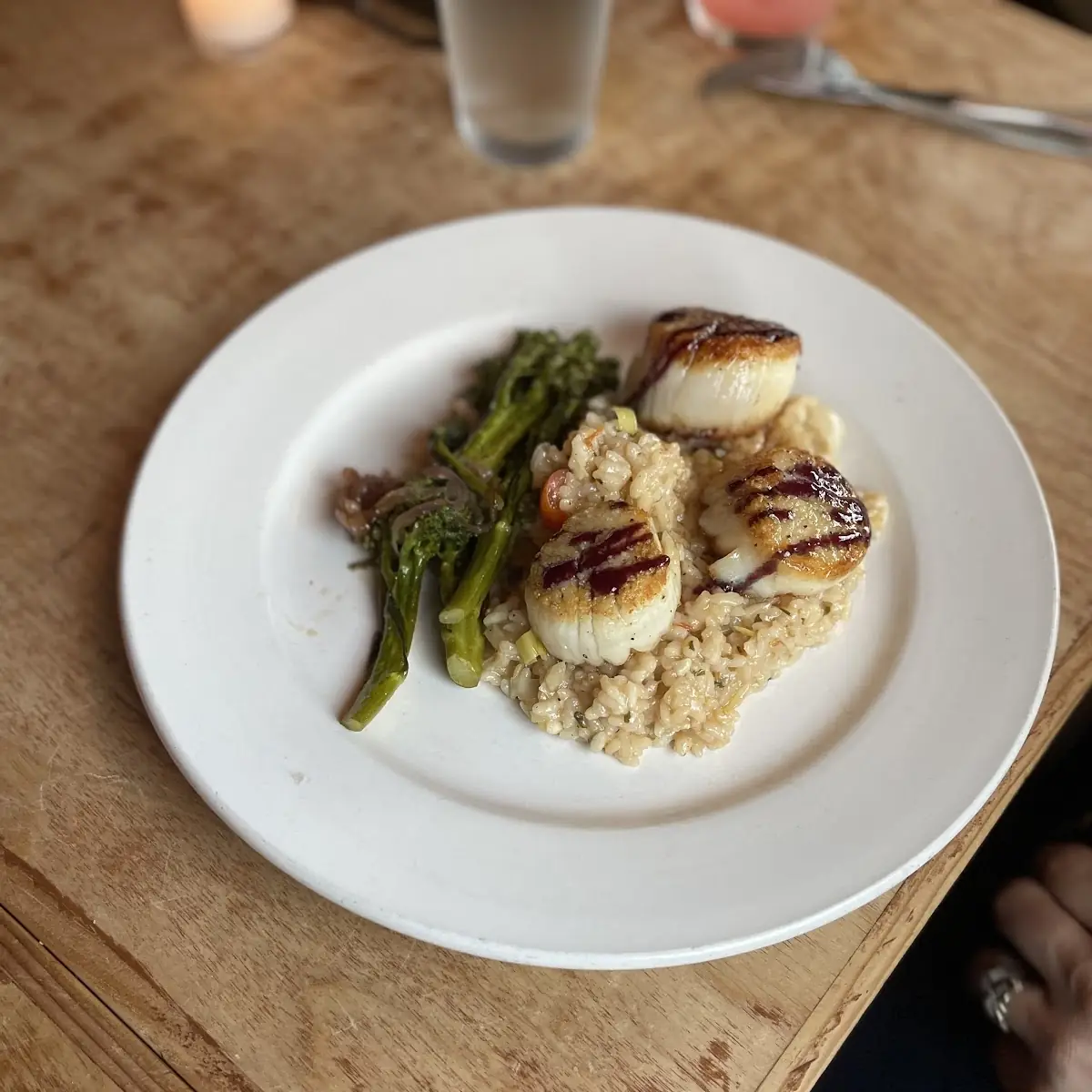 Pan-Seared Scallops
